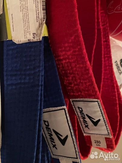 Кимоно и пояса для карате/ рукопашного боя