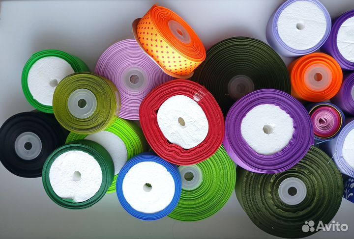 Ленты репсовые для рукоделия