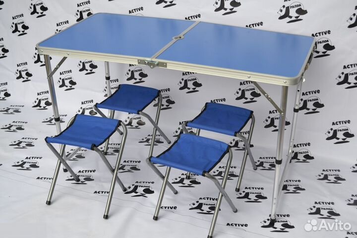 Раскладной стол, стулья