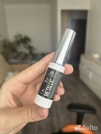 Серябрянная гель-краска