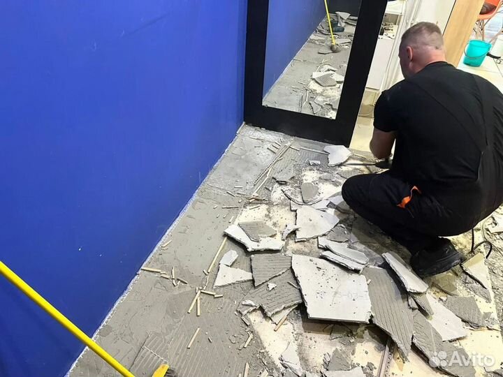 Работы по демонтажу коммерческих помещений