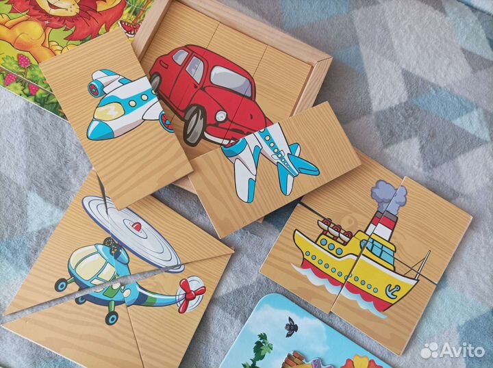 Пазлы для малышей, цена за всё