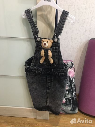 Джинсовый сарафан