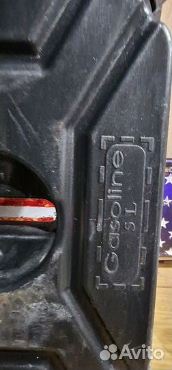 Канистра экспедиционная GKA 5л черная