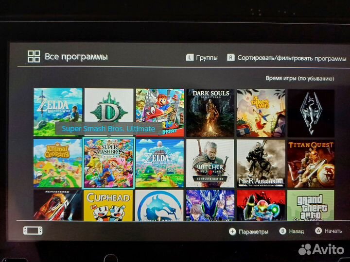 Игра Nintendo switch прошитая