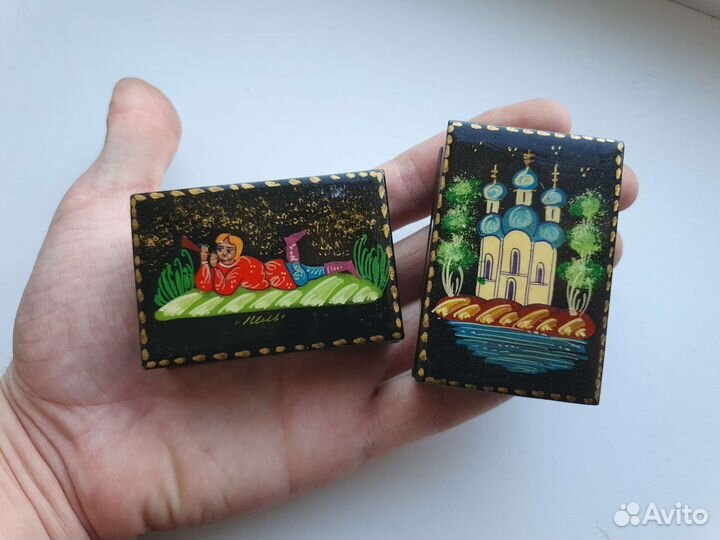 Шкатулка палех СССР