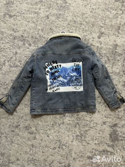 Джинсовая куртка 164 на мальчика