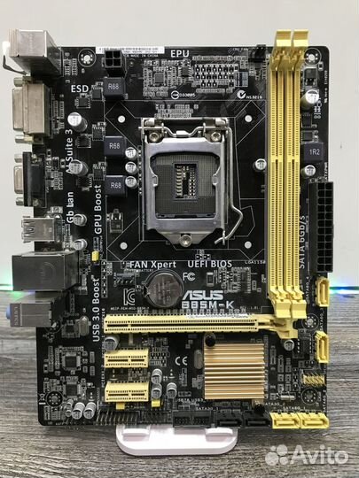 Материнская плата Socket LGA1150 asus B85M-K