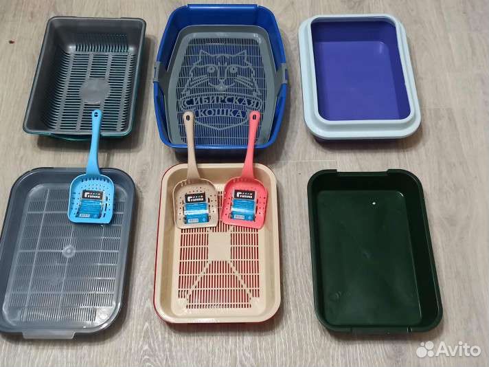 Ошейники миски туалеты игрушки когтеточки