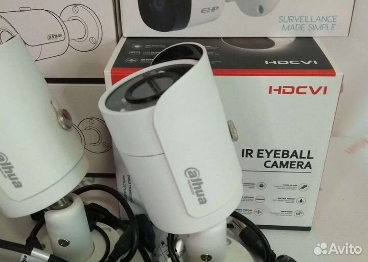 18 Камер pое видеонаблюдения с микрофоном