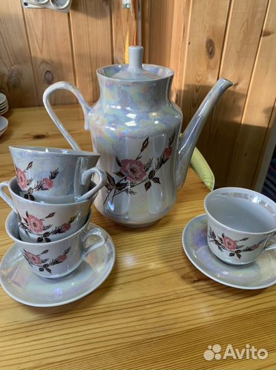 Кофейный сервиз фарфор СССР