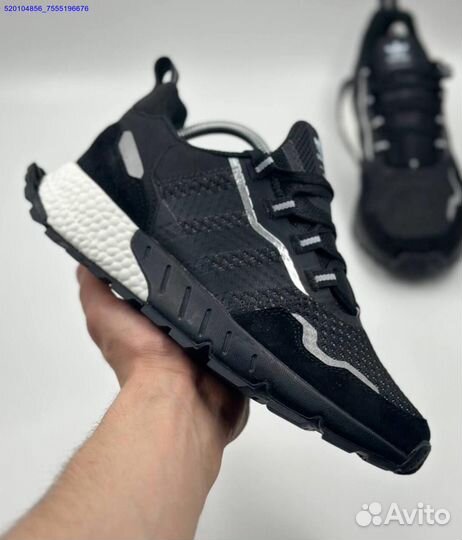 Кроссовки Adidas ZX 1000 Black (Арт.47882)