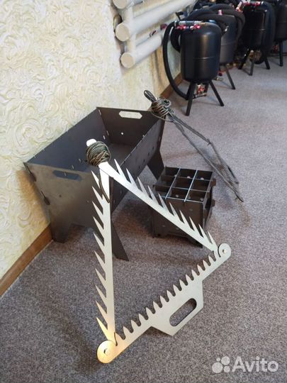 Коса Донная - Печка Щепочница - Мангал Разбор. 2мм