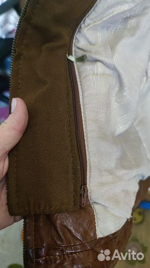 Кожаная куртка натуральная