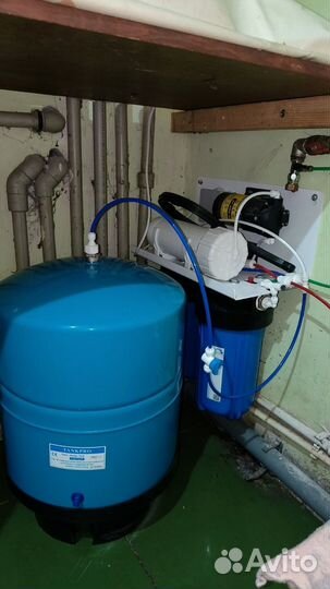 Система очистки воды Обезжелезивание Умягчение