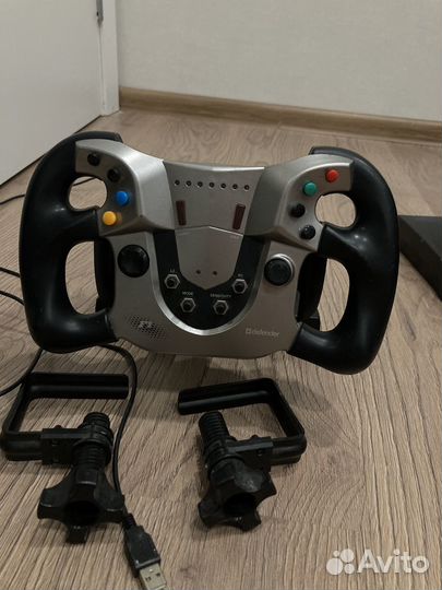 Игровой руль defender F7