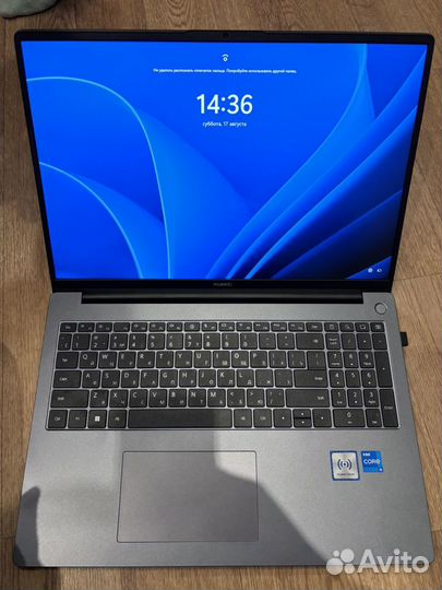 Новый Ноутбук huawei matebook d16 intel core i5