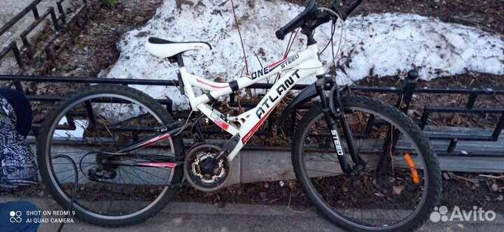 Велосипед горный колеса 26 дюймов atlant one speed