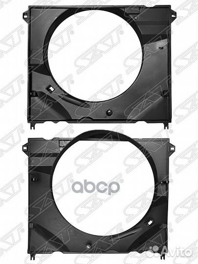 Диффузор радиатора toyota fortuner/hilux 1/2KDF