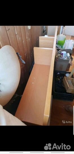 Полка настенная цвет берёза 4 шт