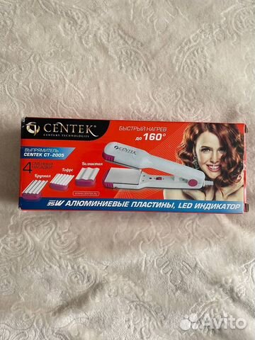 Выпрямитель утюжок для волос с насадками