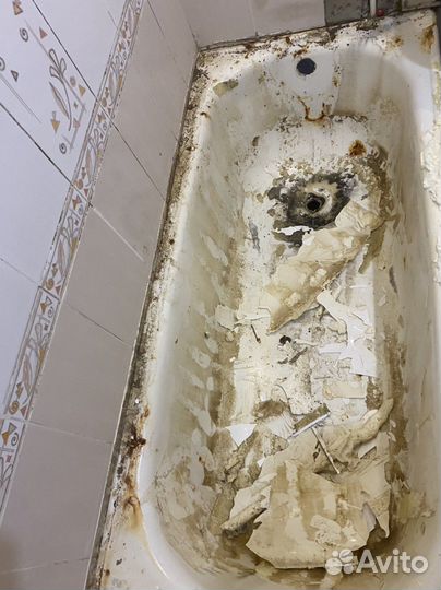 Реставрация ванн акрилом, жидким мрамором