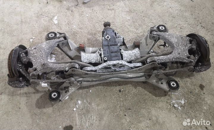 Балка задняя всборе audi a8 d3