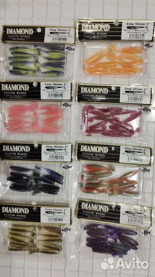 Keitech diamond easy shiner 2 дюйма
