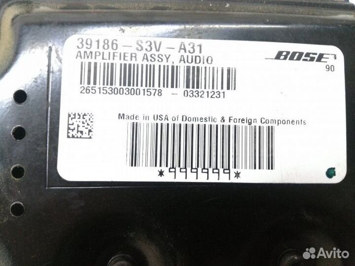 Усилитель звука Acura Mdx YD1 J35A5 2004