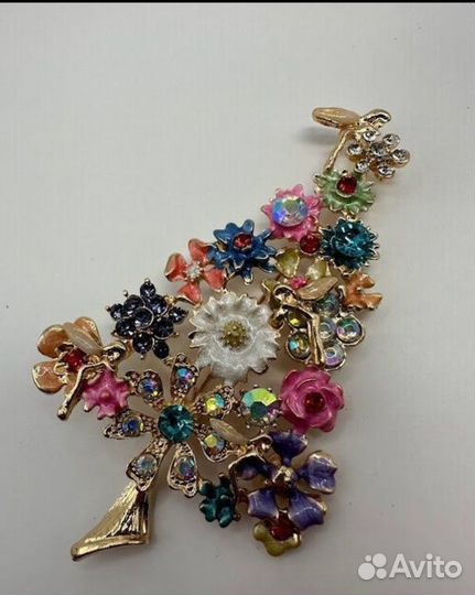 Кулон- Брошка. Сказочное Дерево Фей