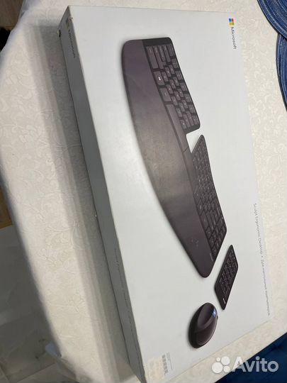 Беспроводная мышь и клавиатура Microsoft sculpt