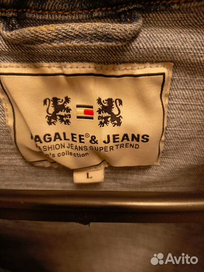 Джинсовая куртка мужская