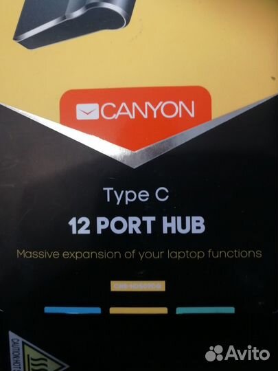 Canyon type c 12 port hub