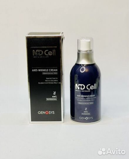 Genosys крем для лица шеи Cell Anti-Wrinkle Cream