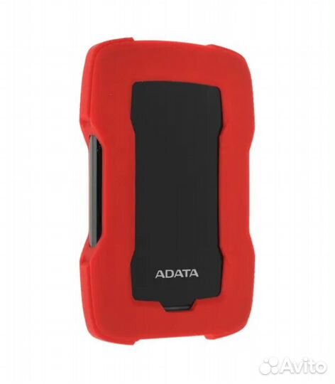 1 тб внешний жесткий диск adata HD330, красный (AH