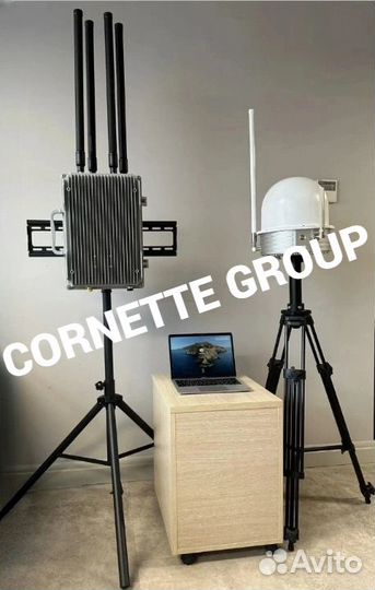 Аэроскоп Пеленгатор SkyEye Подавитель дронов w-617