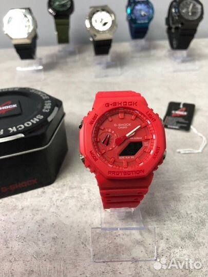 Часы casio g shock белые