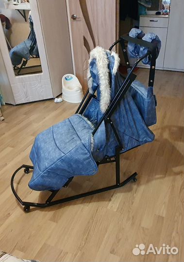Детские санки коляска Кристи