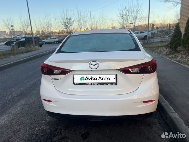 Mazda 3 1.6 AT, 2016, 148 721 км