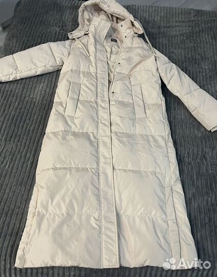 Пуховик женский длинный