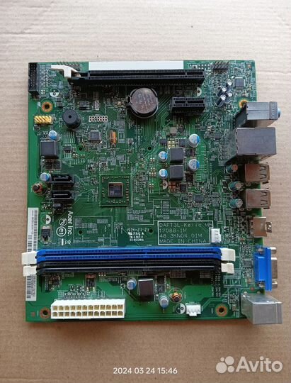 Материнские платы с процессором