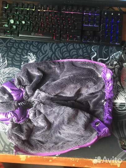 Зимний комбинезон для маленькой собачки