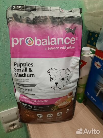 Сухой корм для щенков