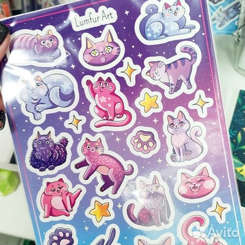 Авторские стикерпаки (наклейки)