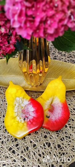 Тарелочки из эпоксидной смолы