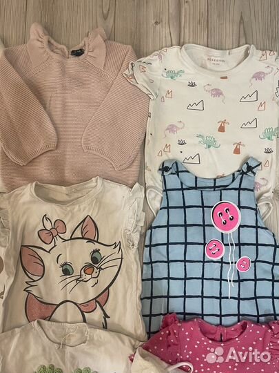 Детская одежда вещи пакетом на девочку