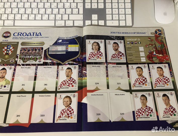 Альбом panini (fifa 2018)