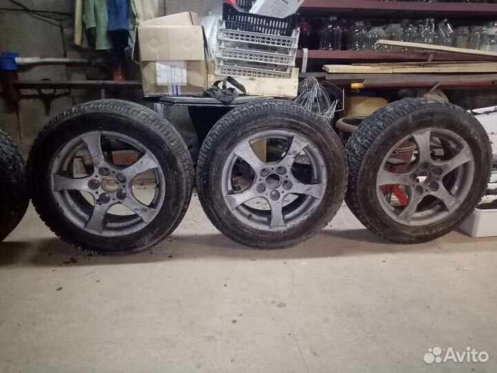 Колёса (шины + диски) vag 5*112, 185*65*r15