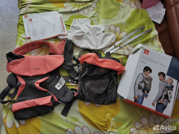 Эргорюкзак Stokke MyCarrier front and back 3 in 1