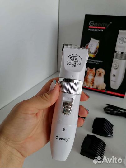 Машинка для стрижки собак новая Geemy GM-634